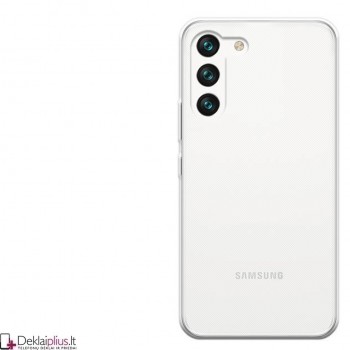 Silikoninis ploniausias dėklas  - permatomas (Samsung S23)